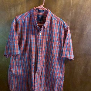 Saddlebred men’s button down short sleeve